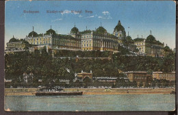 Budapest  1911 - Königliche Hofburg - Királyi Várlak  - Hongarije