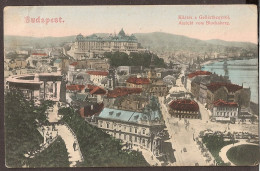 Budapest 1909 - Ansicht Vom Blocksberg - Kilátás A Gellérthegyröl - Hongrie