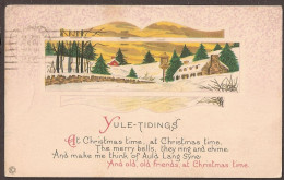 Yule Tidings, Christmas - Ohio 1927 - Autres & Non Classés