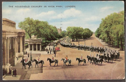 The Household Cavalry In Hyde Park, London. Horses, Pferde, Chevaux - 1957 - Autres & Non Classés