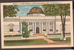 Roswell P. Flower Memorial Library - Washington Street, Watertown, N.Y. - Washington DC