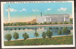 New Bureau Of Printing And Engraving On Potomac Park Basin - Washington D.C. - Washington DC