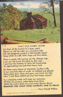 That Old Cabin Home'by Harry Russell Wilkins. Copyright 1946 - Sonstige & Ohne Zuordnung