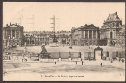 Versailles - 1927 - Le Palais, Façade D'entrée - Versailles