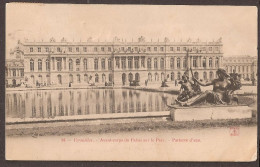 Versailles - 1904 - Avant-corps Du Palais Sur Le Parc - Animée - Versailles