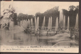 Versailles - 1910 - Bassin De Neptune - Le Jour Des Grandes Eaux - Animée - Versailles