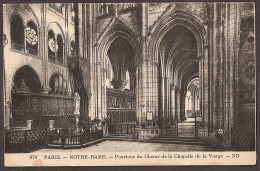 Paris - Notre Dame - Pourtour Du Choeur De La Chapelle De La Vièrge  - Notre Dame Von Paris