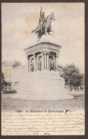 Liége - Luik 1905  - Le Monument De Charlemagne - Liege