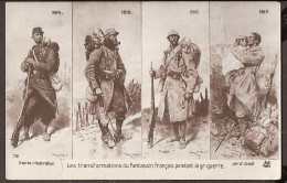 Les Transformations Du Fantassin Français Pendant La Grande Guerre WW 1. Par B. Scott - War 1914-18