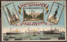 Antwerpen - Anvers 1936 - S.s.Melita, S>s> Albertville Et S.S. Belgenland - Pacquebot - Antwerpen