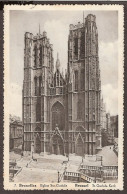 Bruxelles 1933 - Église Sainte-Gudule - Monuments, édifices