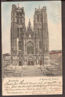 Bruxelles 1903 - Église Sainte-Gudule - Monumenti, Edifici