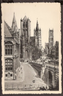 Gand - Gent 1958 - Église St. Nicolas - St Nicolaaskerk, Belfort En Sint Baafskerk - Gent