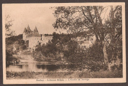 Durbuy 1929 - Ardennes Belges - L'Ourthe Au Barriage - Durbuy