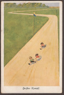 Des Enfants Dans Un Match Passionnant  - Jolie CPA 1928  - Vintage Card - Dessins D'enfants