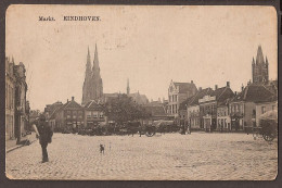 Eindhoven - Markt - Geanimeerd - Levendig - 1912 - Eindhoven