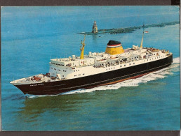 M.S. Koningin Juliana - Stoomvaart Mij Zeeland - Hoek Van Holland-Harwich - Pâquebot - Passagiersschepen