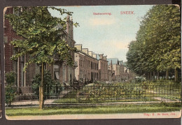 Sneek - Stationsweg - 1909 - Sneek