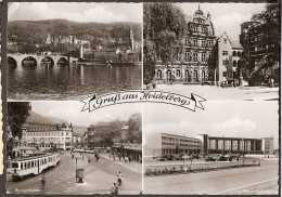 Heidelberg 1956, Neuer Bahnhof, Railway Station, La Gare - Heidelberg