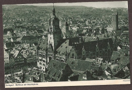 Stuttgart 1938 - Rathaus Mit Marktplatz - Stuttgart