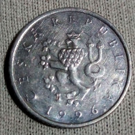 Czech Republic - Koruna، 1996 , KM# 7, Agouz - Tsjechië