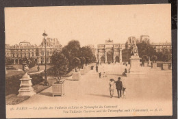 Paris - Le Jardin Des Tuileries - Parks, Gärten