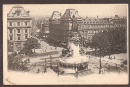 Paris - Place De La République - 1902 - Plazas