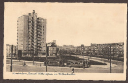 Amsterdam 1935 - Daniel Willinkplein Met Trams - Amsterdam