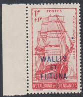 Wallis Et Futuna 1941 - Colonie Française - Timbre Neuf. Yvert Nr.: 87 Avec Curiosité: Point Bleu à Droite (EB) AR-02733 - Nuovi