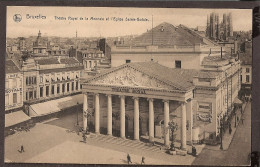 Bruxelles 1924 -  Théâtre Royal  - Koninklijke Muntschouwburg - Monumenten, Gebouwen