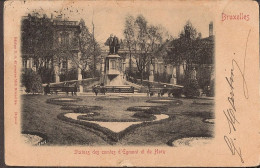 Bruxelles ~1906 - Statue Des Comtes D'Egmont Et De Horn - Monumenti, Edifici