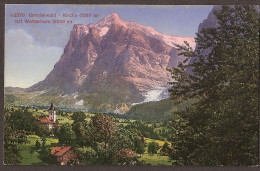 Grindelwald - Kirche Und Wetterhorn - Sonstige & Ohne Zuordnung