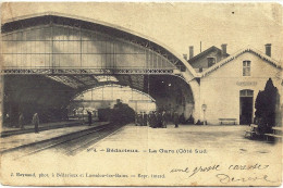 *CPA  - 34 - BEDARIEUX - La Gare Coté Sud - Bedarieux