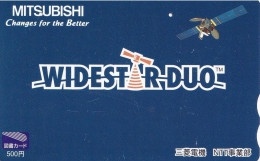 Japan Prepaid  Libary Card 500 - Mitsubishi Satellite - Japon