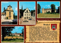 73251578 Brakel Westfalen Kapuzinerkirche Rathaus Schloss Hinnenburg Kloster Bre - Brakel