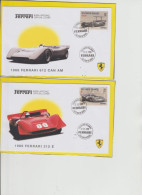 ILE DE SALOMON 1999 Birth Centenary Of Enzo Ferrari  (SG 947-950)FDC  -27/09/1999/ --AUTOMOBILES FERRARI-SERIE DE 4 VALE - Autos