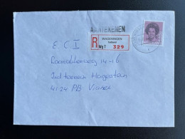 NETHERLANDS 1984 REGISTERED LETTER WAGENINGEN TARTHORST TO VIANEN 15-06-1984 NEDERLAND AANGETEKEND - Covers & Documents