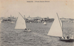 PERTH (WA) From Swan River - Publ. Messageries Maritimes  - Perth