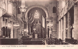 France - BAYONNE - Intérieur Du Temple Israélite - Judaika