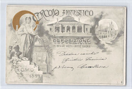 COMO - Circolo Artistico 1899 Esposizione Belle Arti - Arte Sacra - Tomba Di A. Volta - Artista A L - Como