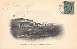 Guinée - CONAKRY - Rue Du Commerce à L'aller - Ed. Inconnu  - Guinée