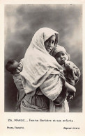 Maroc - Femme Berbère Et Ses Enfants - Ed. Flandrin 26 - Other & Unclassified
