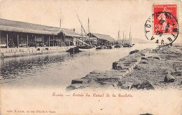 TUNIS - Entrée Du Canal De La Goulette - Ed. P. Louit  - Tunisie