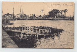 Egypt - ALEXANDRIA - Mahmoudiyah Canal - Publ. P.C.M.J. 13 - Alexandrie