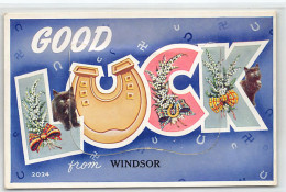 England - WINDSOR - Sachet Postcard - Windsor