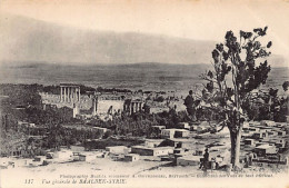 Liban - BAALBEK - Vue Générale - Ed. Photographie Bonfils, Successeur A. Guiragossian 117 - Libano