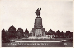 Cambodia - PHNOM PENH - Le Monument Aux Morts - Ed. SEK 9 - Cambodia