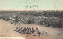 Algérie - COLOMB BÉCHAR - Arrivée Du 3ème Escadron Du 2ème Régiment De Spahis -  - Bechar (Colomb Béchar)