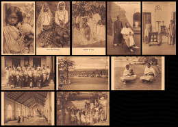 India - Roman Catholic Archdiocese Of Ranchi (Jharkhand State) - Set Of 10 Postcards - Publ. Indian Mission Of The Jesui - India