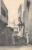 Judaica - Maroc - CASABLANCA - Une Rue Du Mellah, Quartier Juif - Ed. P. Grébert 8 - Jewish